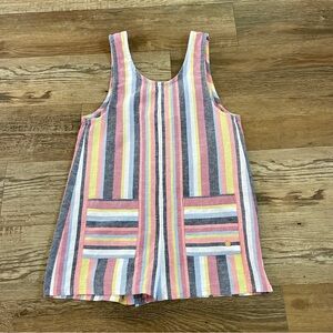 Roxy girls stripped romper 10 M
